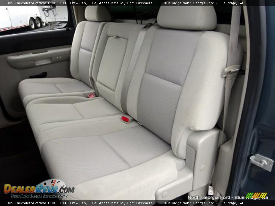 2009 Chevrolet Silverado 1500 LT XFE Crew Cab Blue Granite Metallic / Light Cashmere Photo #14