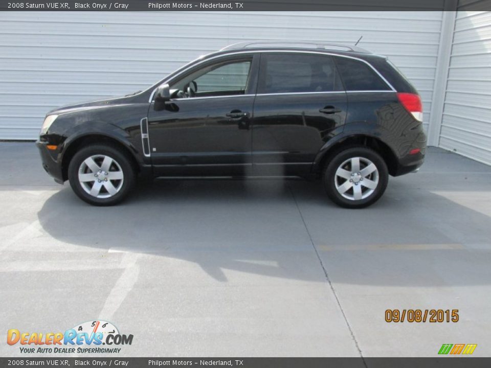 2008 Saturn VUE XR Black Onyx / Gray Photo #3