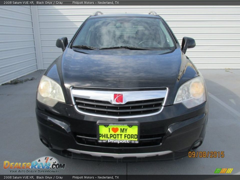 2008 Saturn VUE XR Black Onyx / Gray Photo #5