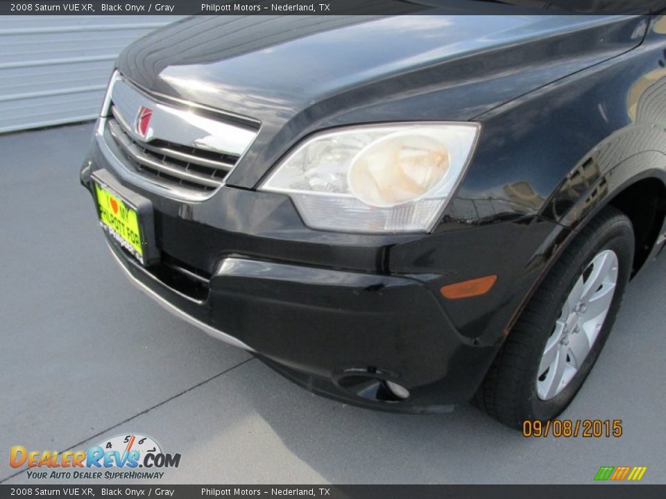 2008 Saturn VUE XR Black Onyx / Gray Photo #7