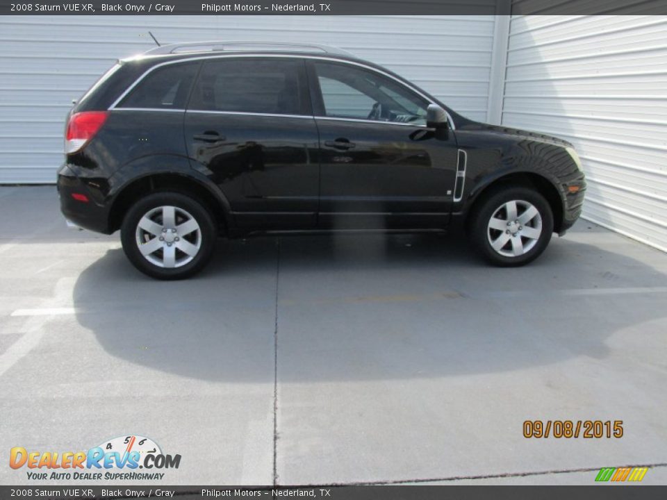 2008 Saturn VUE XR Black Onyx / Gray Photo #8