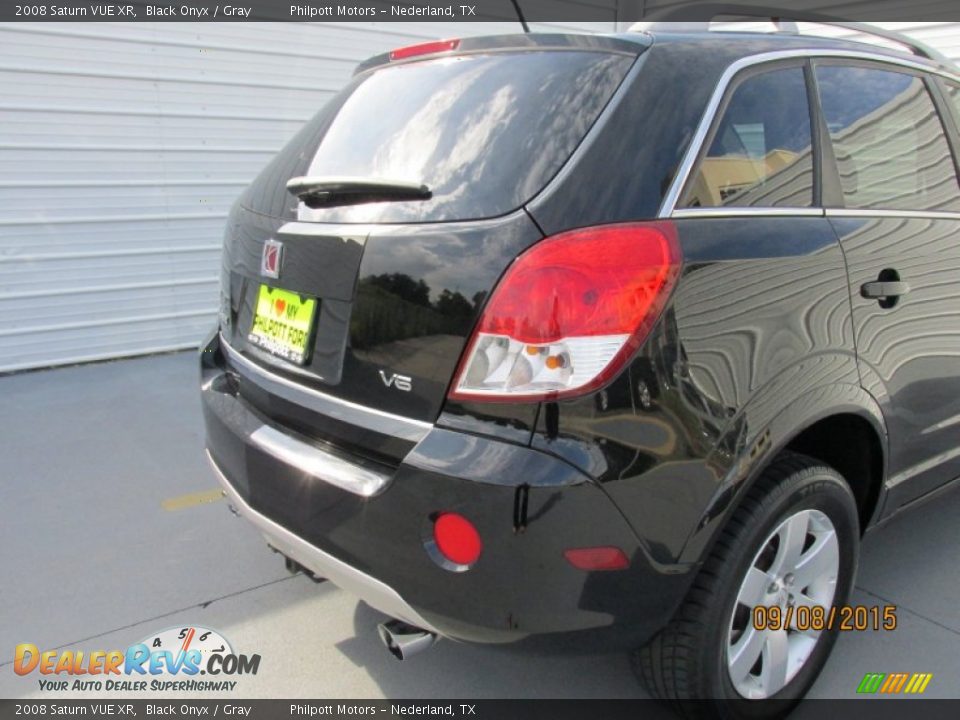 2008 Saturn VUE XR Black Onyx / Gray Photo #12