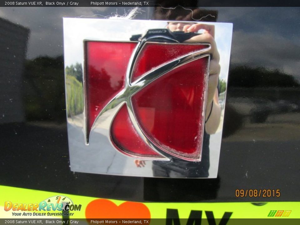 2008 Saturn VUE XR Black Onyx / Gray Photo #13