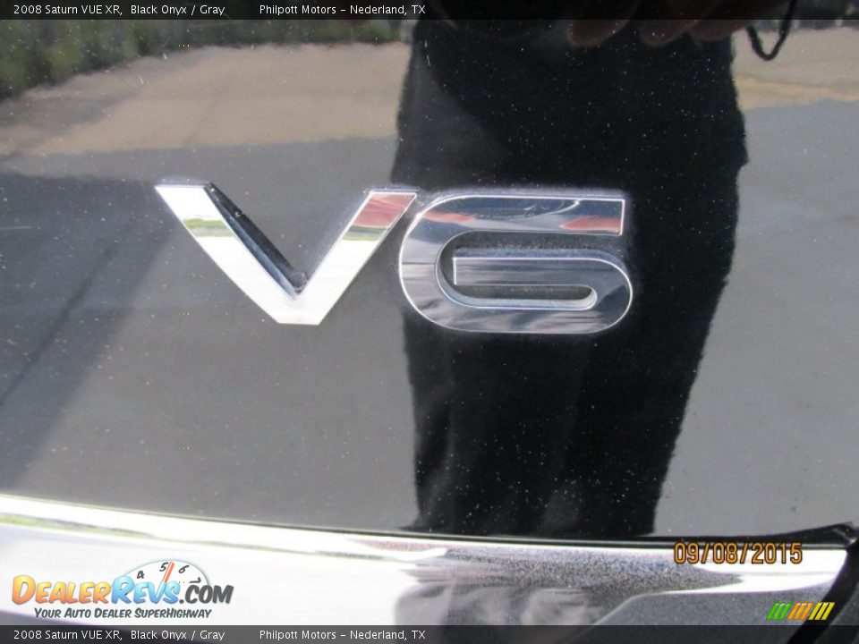2008 Saturn VUE XR Black Onyx / Gray Photo #15