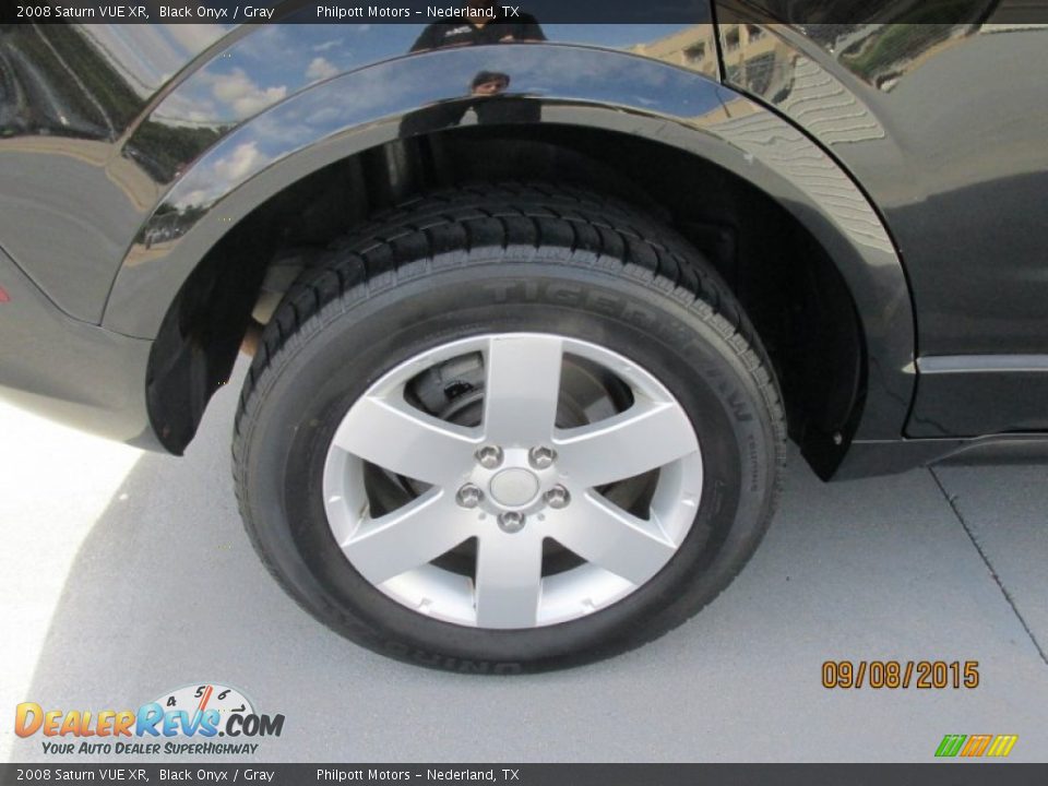 2008 Saturn VUE XR Black Onyx / Gray Photo #16