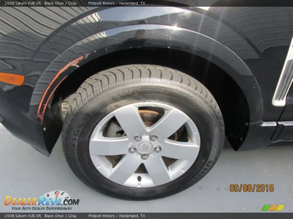 2008 Saturn VUE XR Black Onyx / Gray Photo #18
