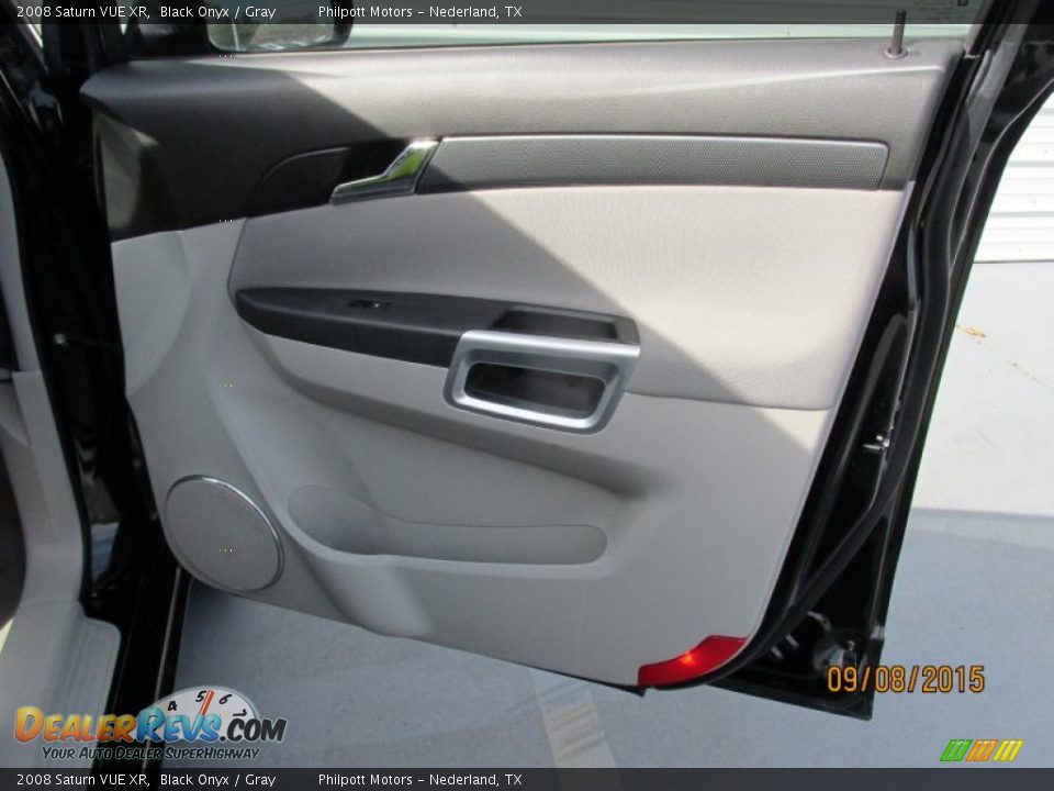 2008 Saturn VUE XR Black Onyx / Gray Photo #21