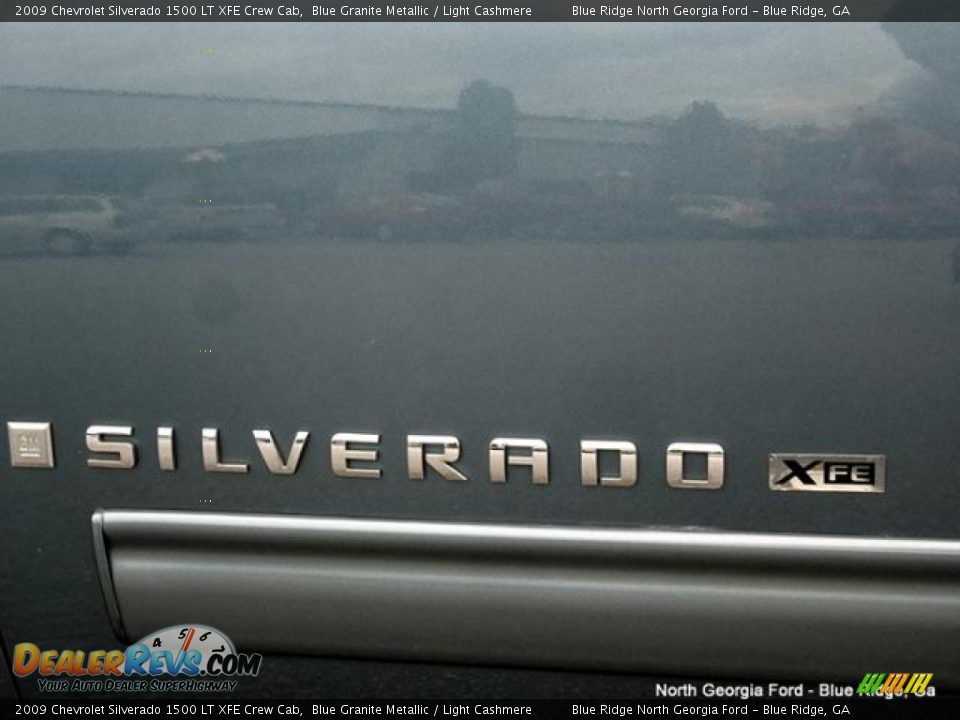 2009 Chevrolet Silverado 1500 LT XFE Crew Cab Blue Granite Metallic / Light Cashmere Photo #34