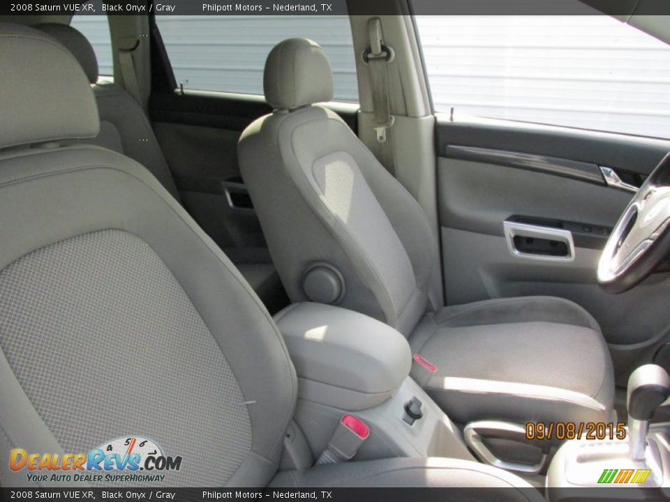 2008 Saturn VUE XR Black Onyx / Gray Photo #23