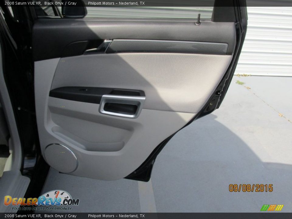 2008 Saturn VUE XR Black Onyx / Gray Photo #24