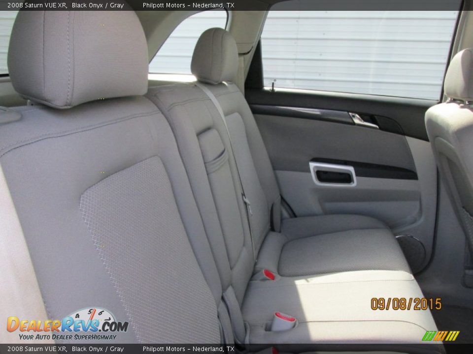 2008 Saturn VUE XR Black Onyx / Gray Photo #25