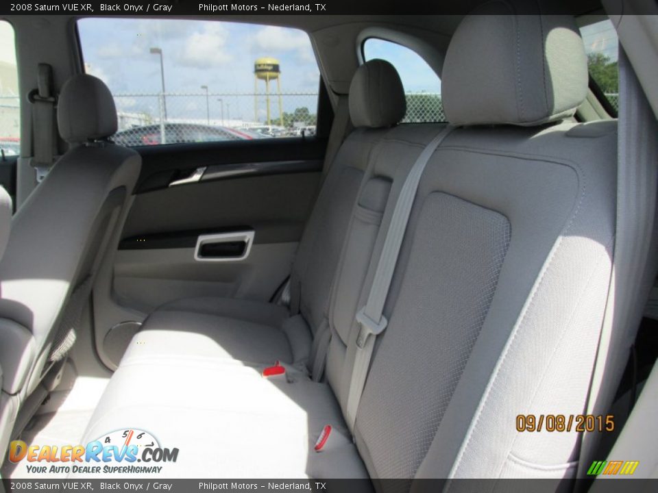 2008 Saturn VUE XR Black Onyx / Gray Photo #27
