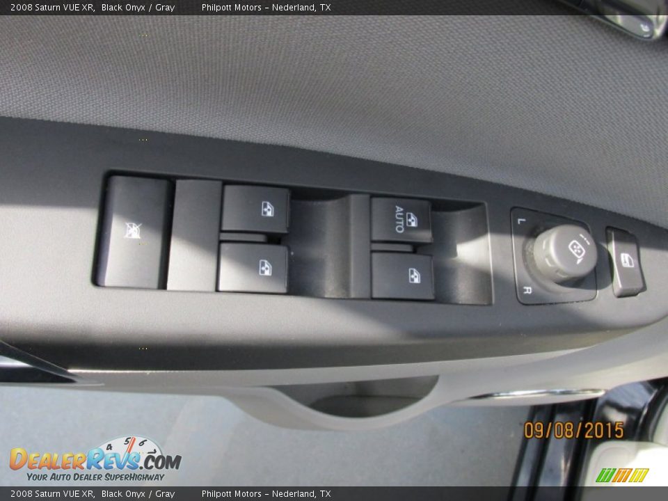 2008 Saturn VUE XR Black Onyx / Gray Photo #29