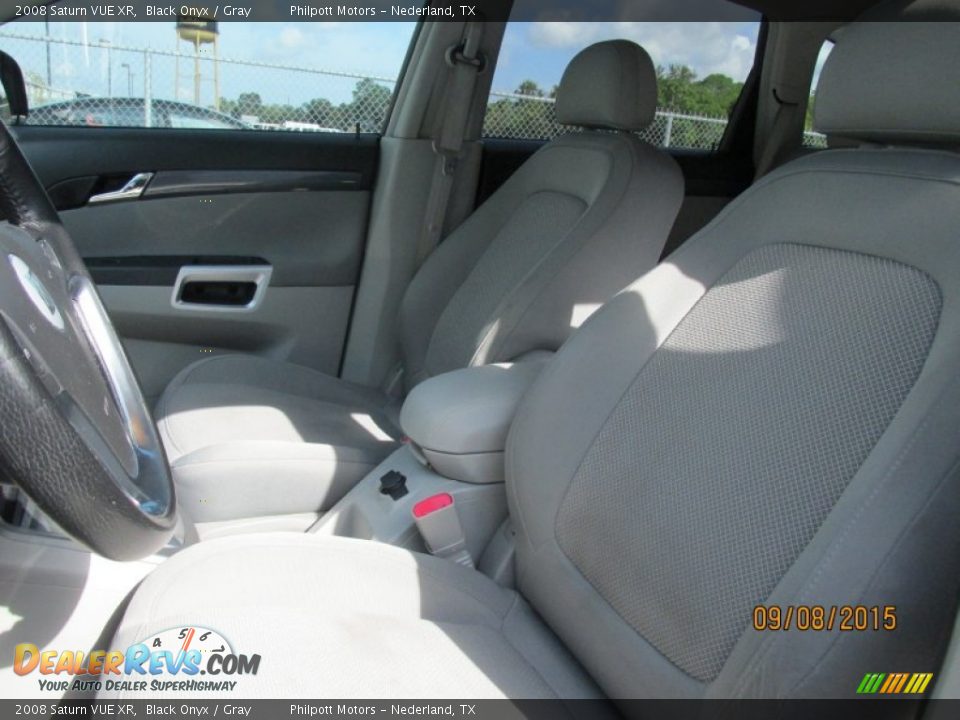 2008 Saturn VUE XR Black Onyx / Gray Photo #30