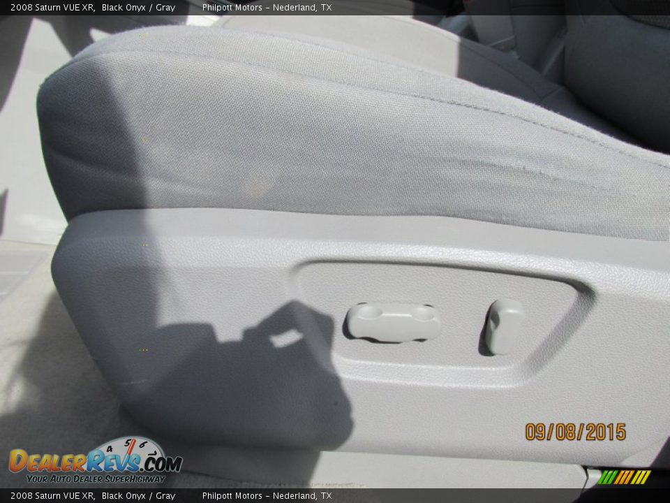 2008 Saturn VUE XR Black Onyx / Gray Photo #31