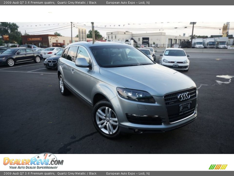2009 Audi Q7 3.6 Premium quattro Quartz Grey Metallic / Black Photo #2