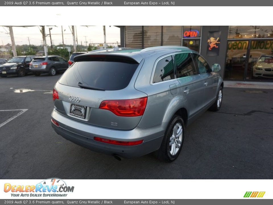 2009 Audi Q7 3.6 Premium quattro Quartz Grey Metallic / Black Photo #4
