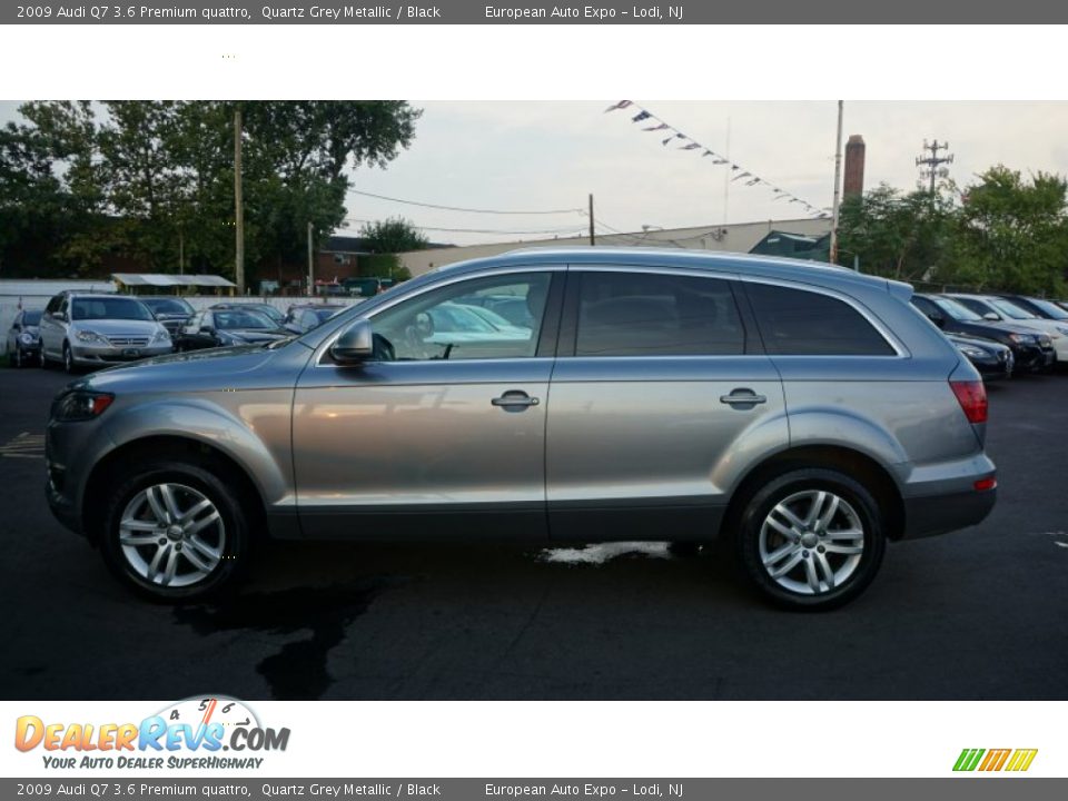 2009 Audi Q7 3.6 Premium quattro Quartz Grey Metallic / Black Photo #17