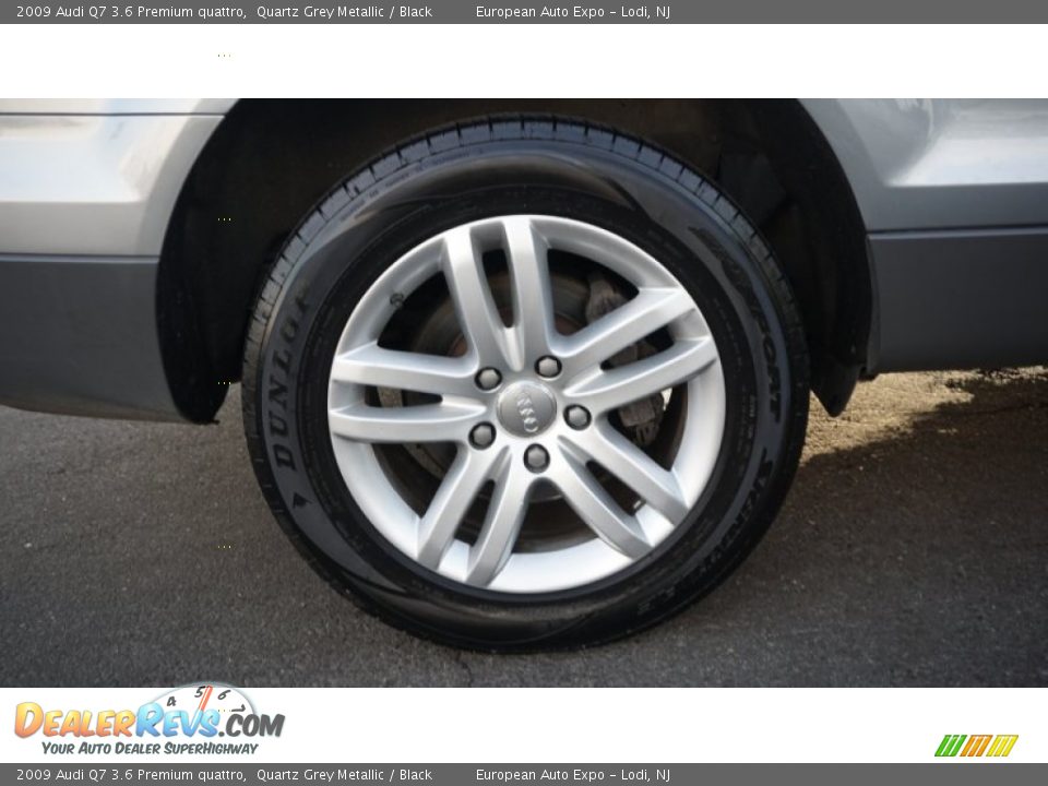 2009 Audi Q7 3.6 Premium quattro Quartz Grey Metallic / Black Photo #23