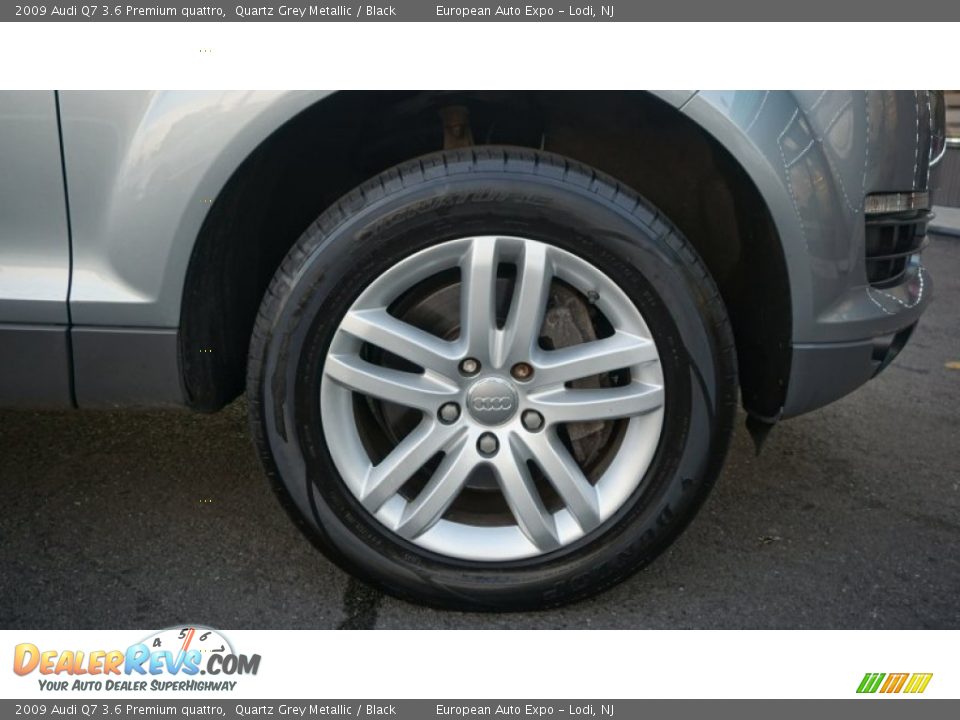 2009 Audi Q7 3.6 Premium quattro Quartz Grey Metallic / Black Photo #24