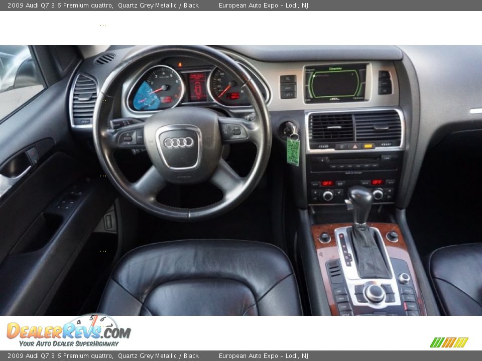 2009 Audi Q7 3.6 Premium quattro Quartz Grey Metallic / Black Photo #25
