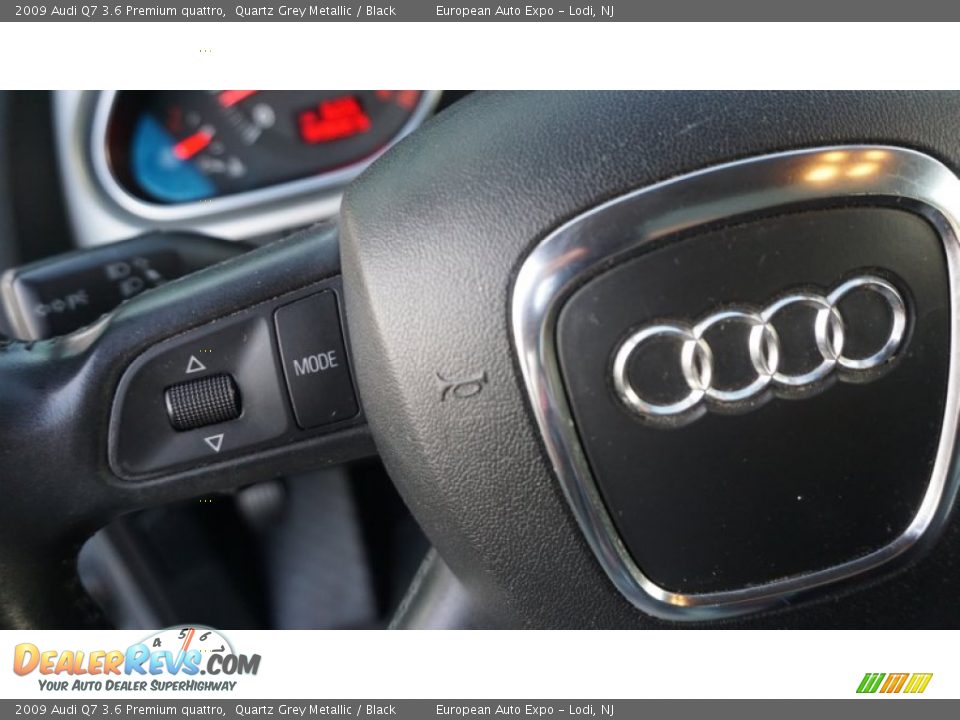 2009 Audi Q7 3.6 Premium quattro Quartz Grey Metallic / Black Photo #31