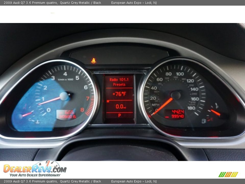 2009 Audi Q7 3.6 Premium quattro Quartz Grey Metallic / Black Photo #32