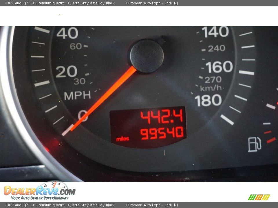 2009 Audi Q7 3.6 Premium quattro Quartz Grey Metallic / Black Photo #33