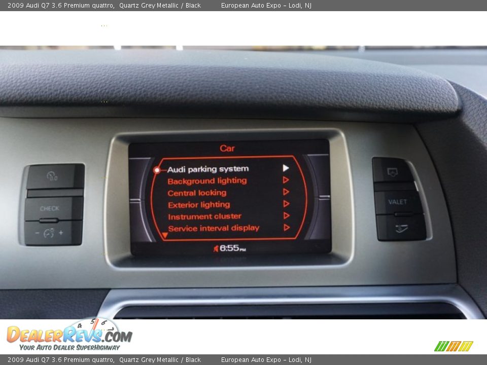 2009 Audi Q7 3.6 Premium quattro Quartz Grey Metallic / Black Photo #35
