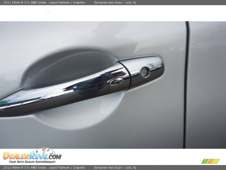 2011 Infiniti M 37x AWD Sedan Liquid Platinum / Graphite Photo #14