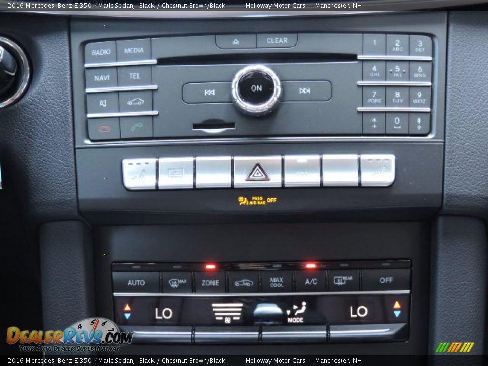 2016 Mercedes-Benz E 350 4Matic Sedan Black / Chestnut Brown/Black Photo #9