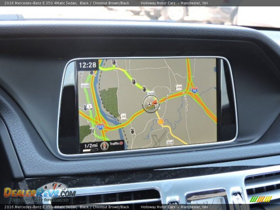 2016 Mercedes-Benz E 350 4Matic Sedan Black / Chestnut Brown/Black Photo #15