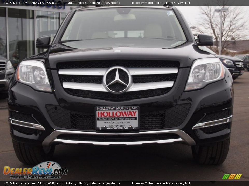2015 Mercedes-Benz GLK 250 BlueTEC 4Matic Black / Sahara Beige/Mocha Photo #2
