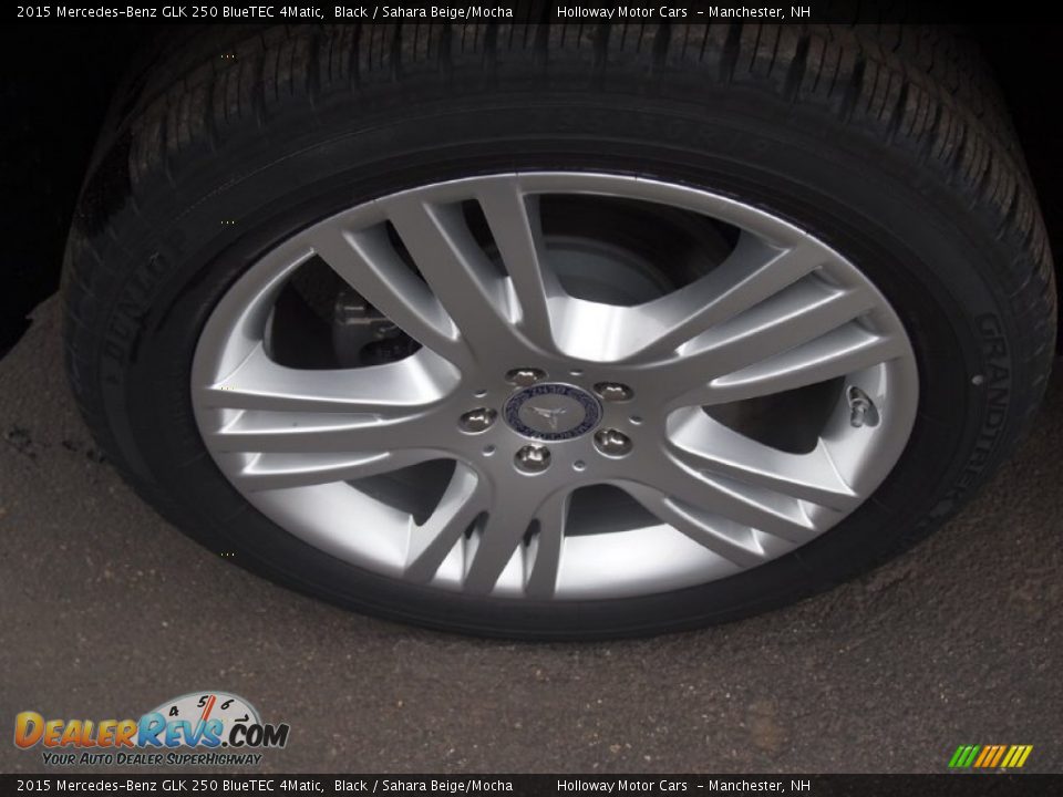 2015 Mercedes-Benz GLK 250 BlueTEC 4Matic Black / Sahara Beige/Mocha Photo #5