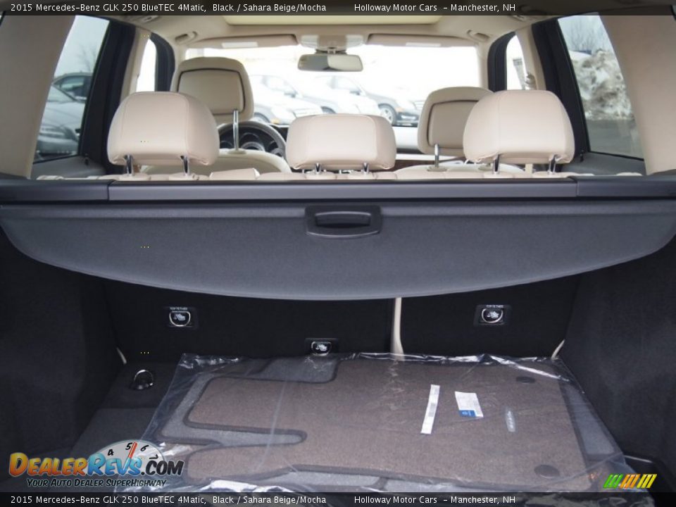 2015 Mercedes-Benz GLK 250 BlueTEC 4Matic Black / Sahara Beige/Mocha Photo #6