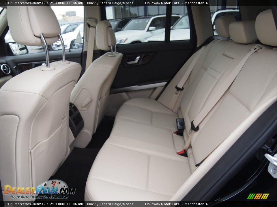 2015 Mercedes-Benz GLK 250 BlueTEC 4Matic Black / Sahara Beige/Mocha Photo #8
