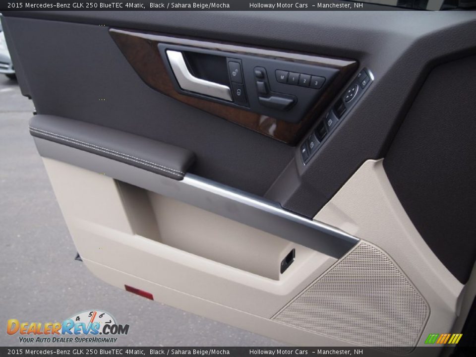 2015 Mercedes-Benz GLK 250 BlueTEC 4Matic Black / Sahara Beige/Mocha Photo #10