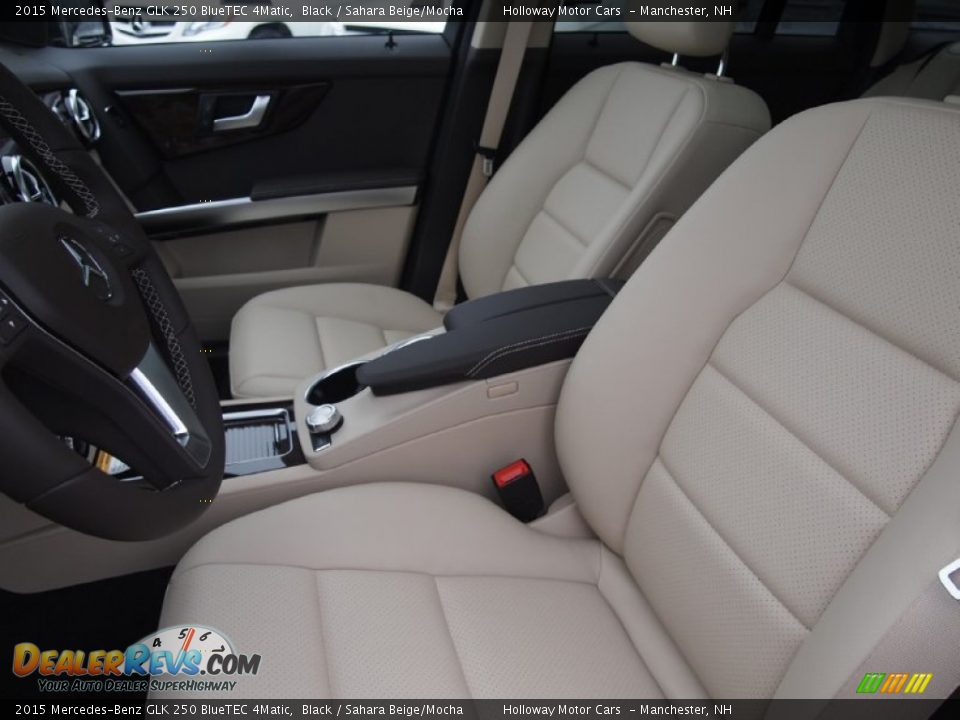 2015 Mercedes-Benz GLK 250 BlueTEC 4Matic Black / Sahara Beige/Mocha Photo #11