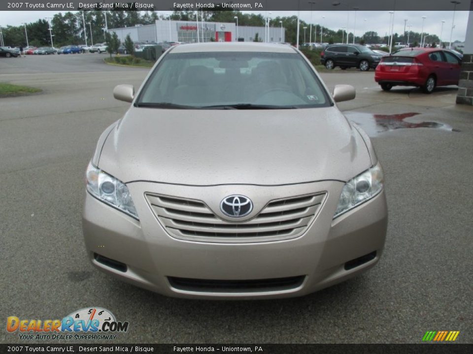 2007 Toyota Camry LE Desert Sand Mica / Bisque Photo #19