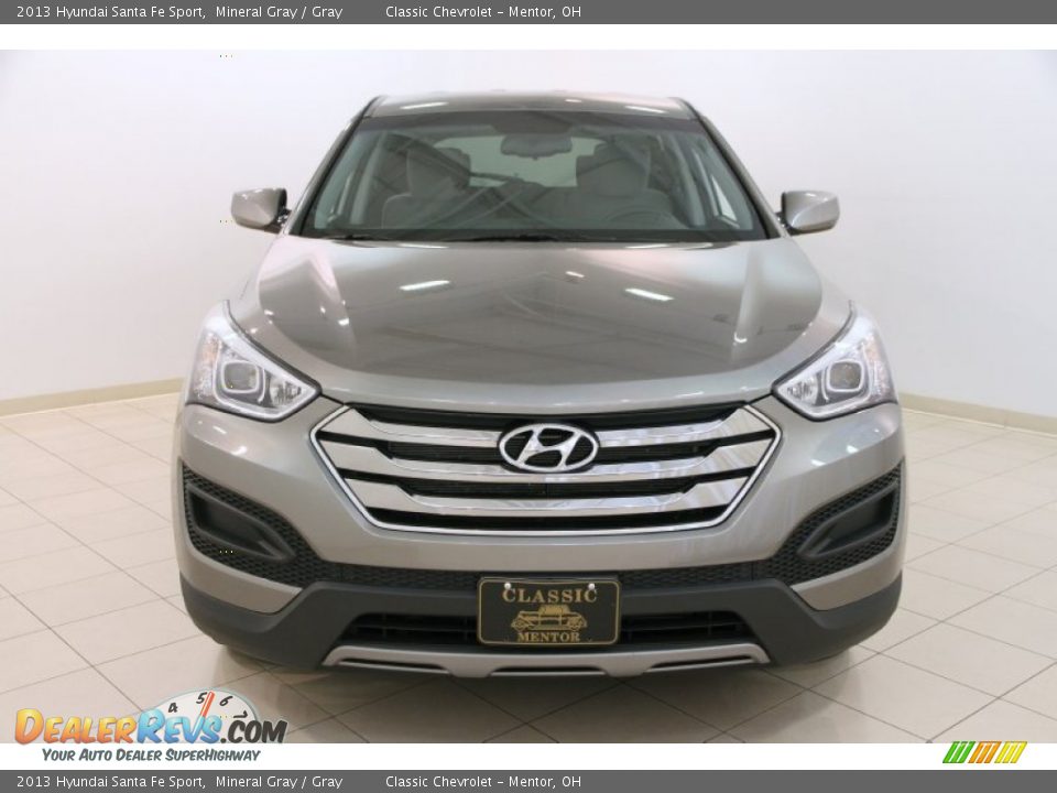 2013 Hyundai Santa Fe Sport Mineral Gray / Gray Photo #2