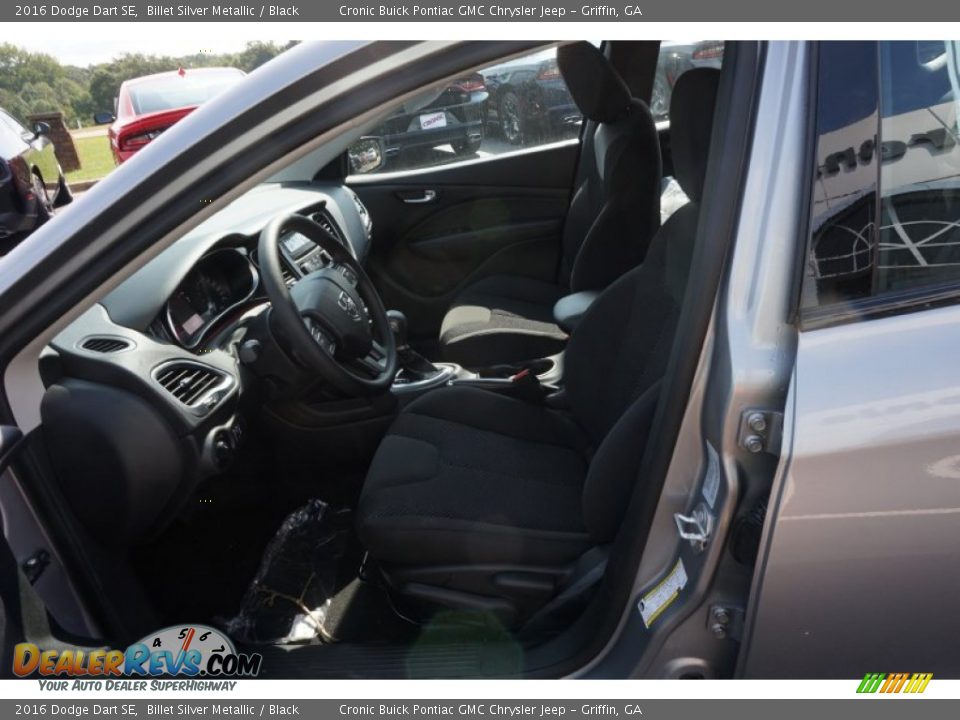 2016 Dodge Dart SE Billet Silver Metallic / Black Photo #9