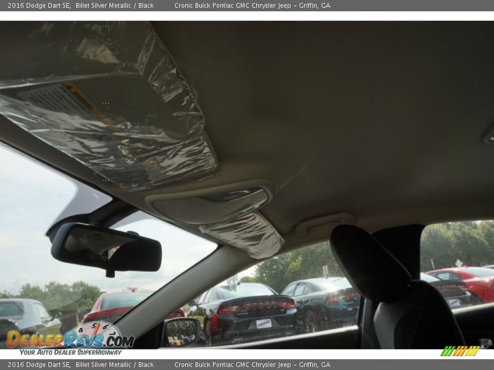 2016 Dodge Dart SE Billet Silver Metallic / Black Photo #11