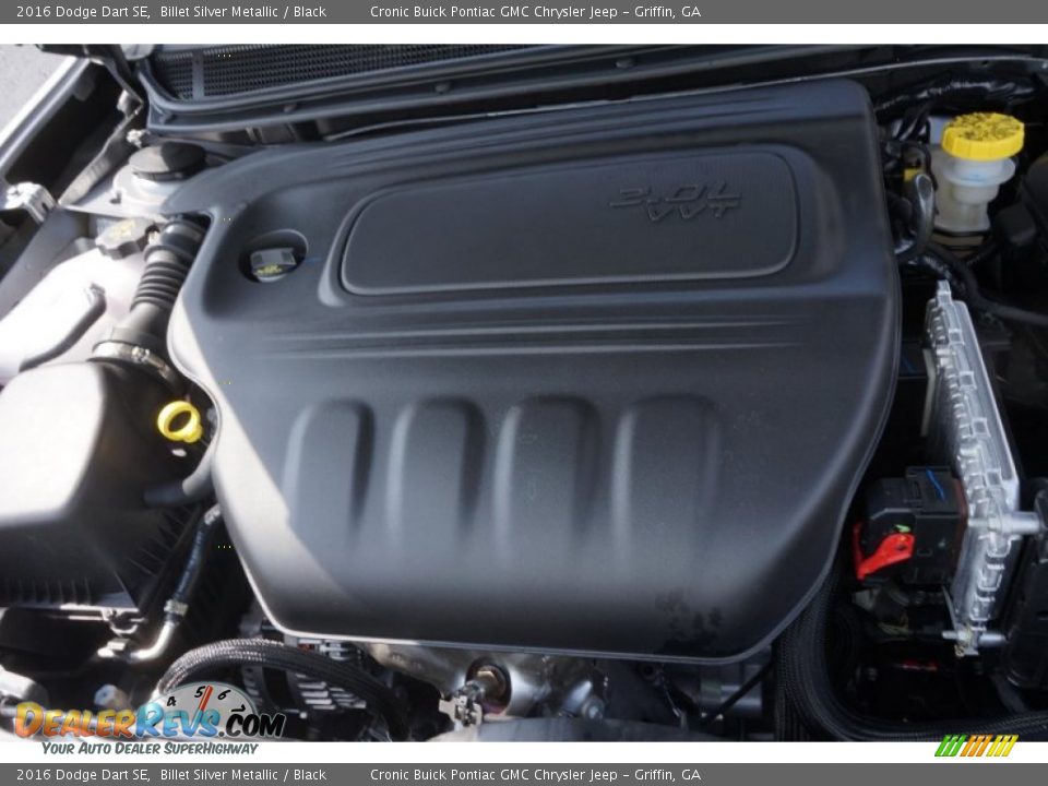 2016 Dodge Dart SE Billet Silver Metallic / Black Photo #13