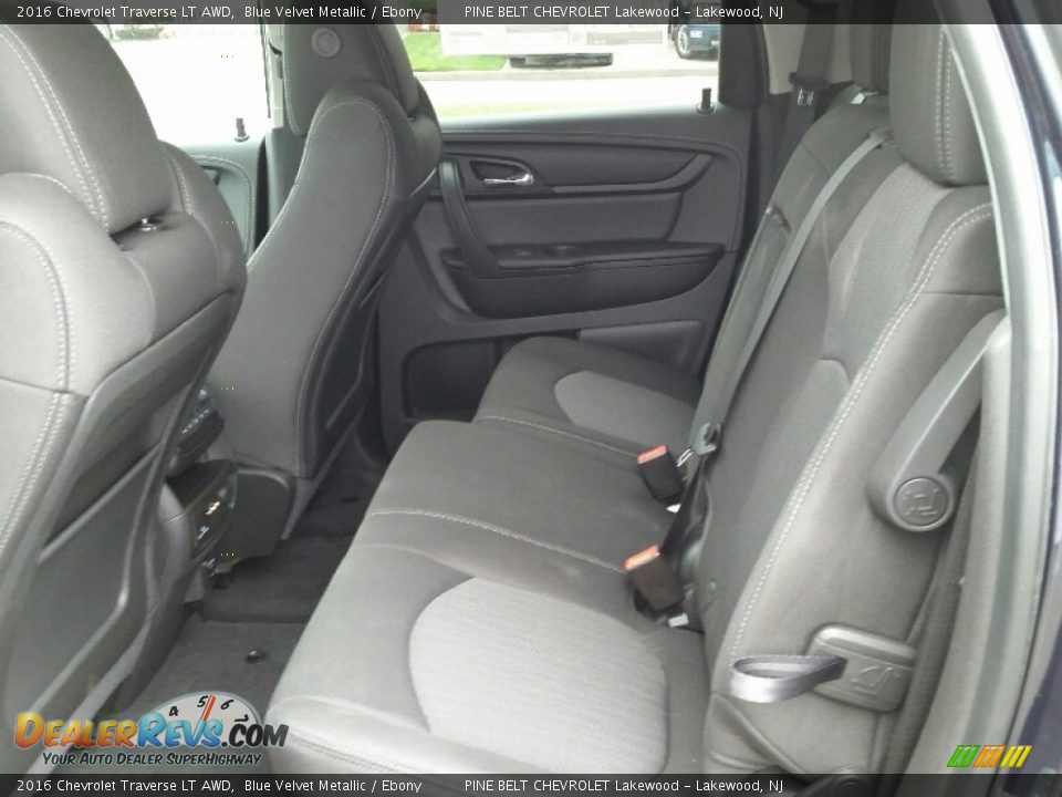 2016 Chevrolet Traverse LT AWD Blue Velvet Metallic / Ebony Photo #6