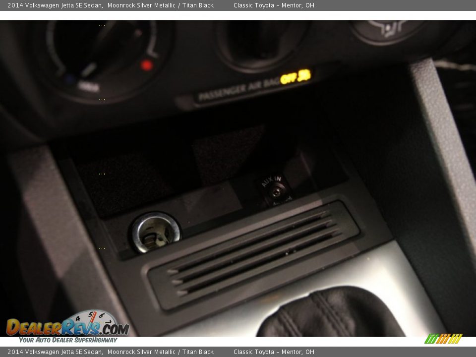 2014 Volkswagen Jetta SE Sedan Moonrock Silver Metallic / Titan Black Photo #10