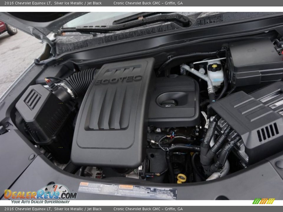 2016 Chevrolet Equinox LT Silver Ice Metallic / Jet Black Photo #12