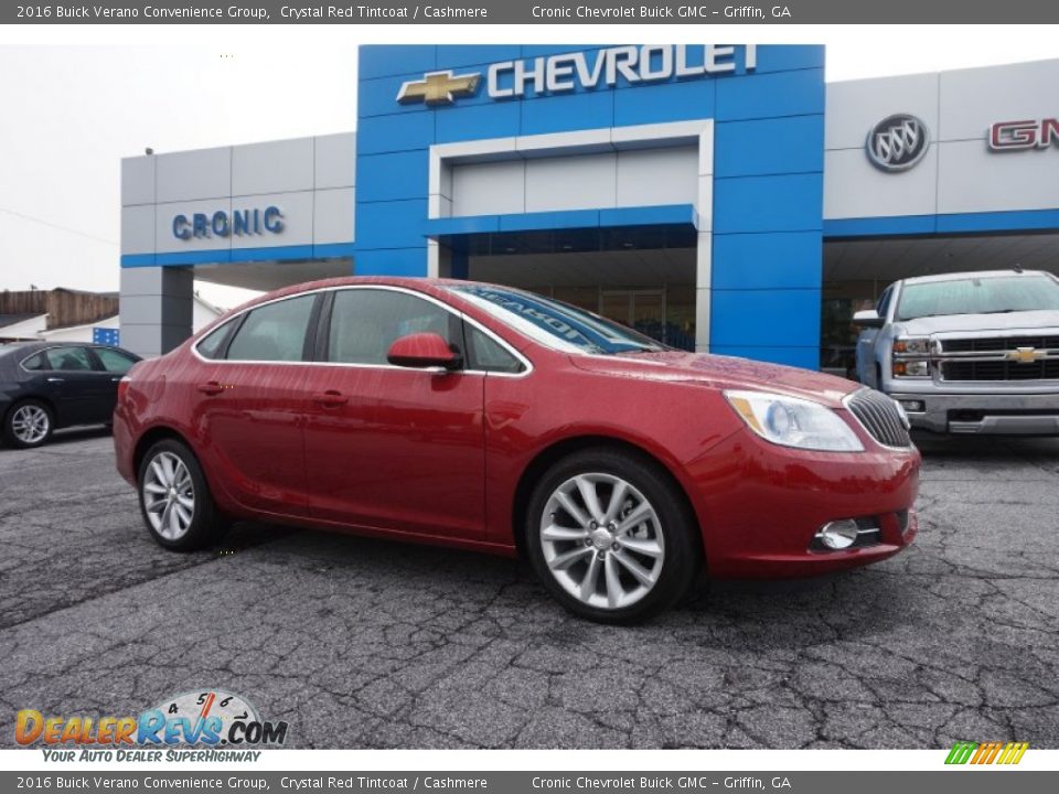 2016 Buick Verano Convenience Group Crystal Red Tintcoat / Cashmere Photo #1