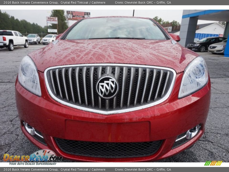 2016 Buick Verano Convenience Group Crystal Red Tintcoat / Cashmere Photo #2