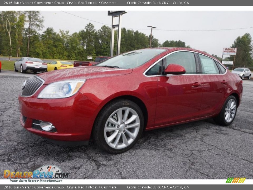 2016 Buick Verano Convenience Group Crystal Red Tintcoat / Cashmere Photo #3