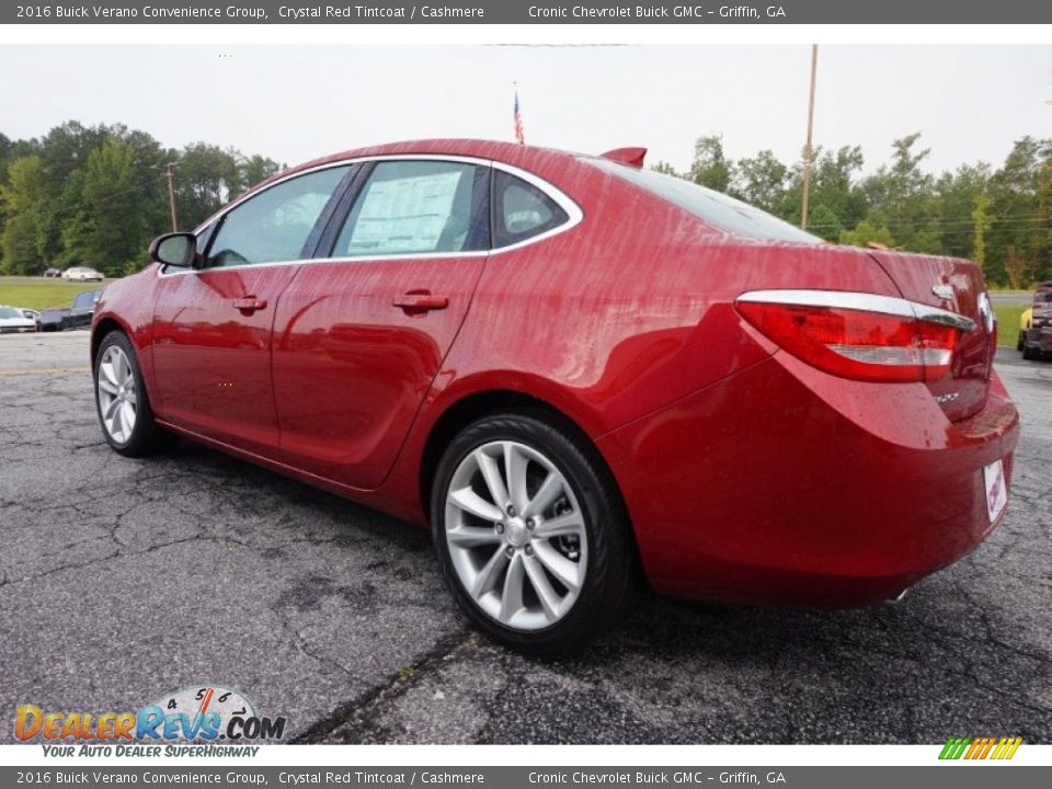 2016 Buick Verano Convenience Group Crystal Red Tintcoat / Cashmere Photo #5